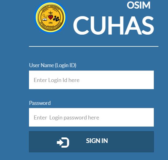 Cuhas Elearning Login HOME|CATHOLIC UNIVERSITY OF HEALTH AND ALLIED SCIENCES