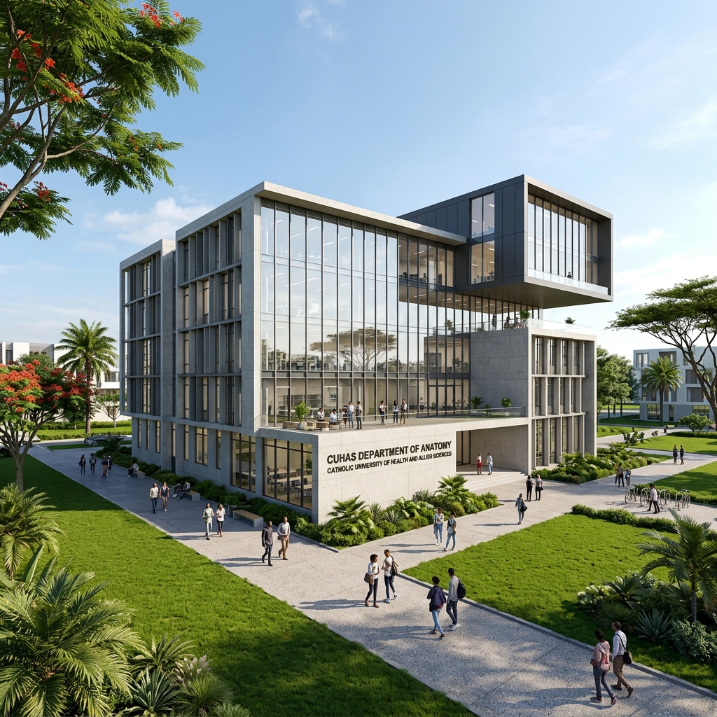Future Anatomy Department Complex Rendering