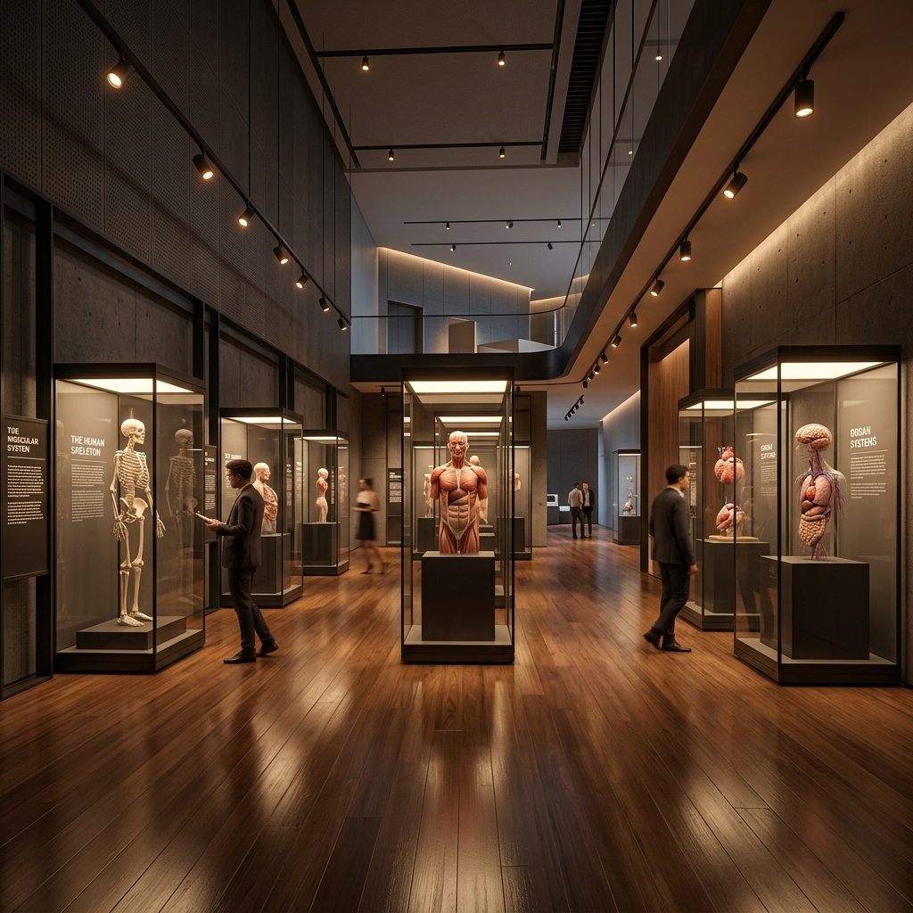 State-of-the-Art Anatomical Museum Exhibition Hall
